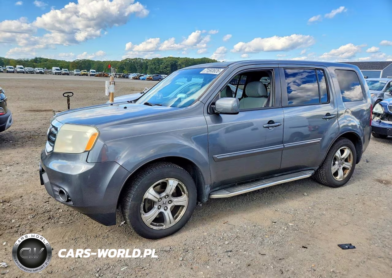 2013 Honda Pilot Ex VIN:5FNYF4H4XDB036527 - 1