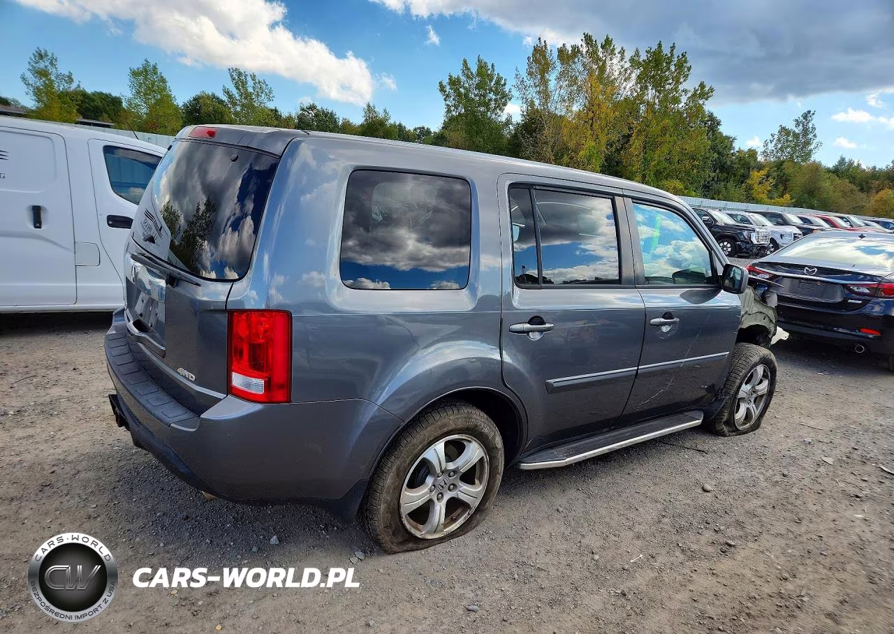 2013 Honda Pilot Ex VIN:5FNYF4H4XDB036527 - 3