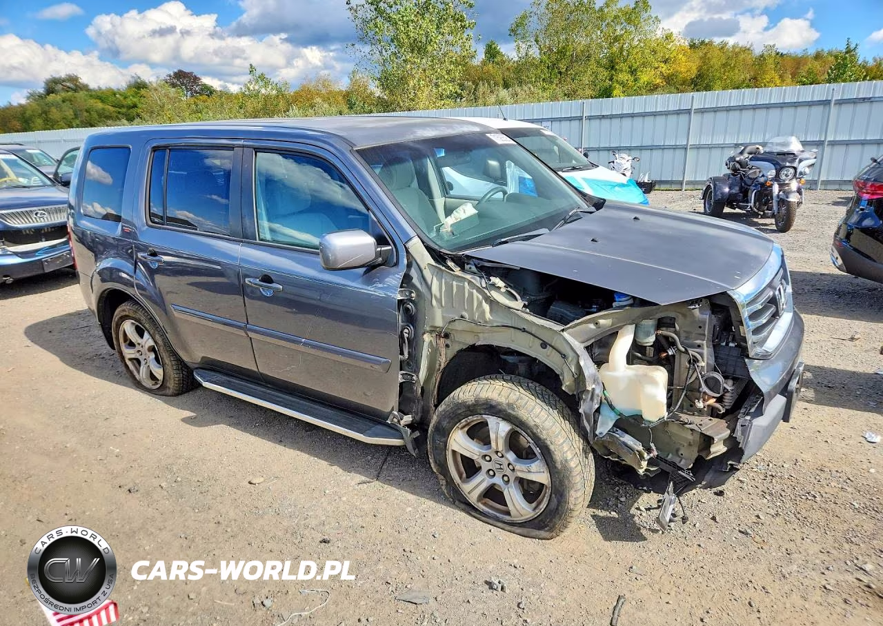 2013 Honda Pilot Ex VIN:5FNYF4H4XDB036527 - 4