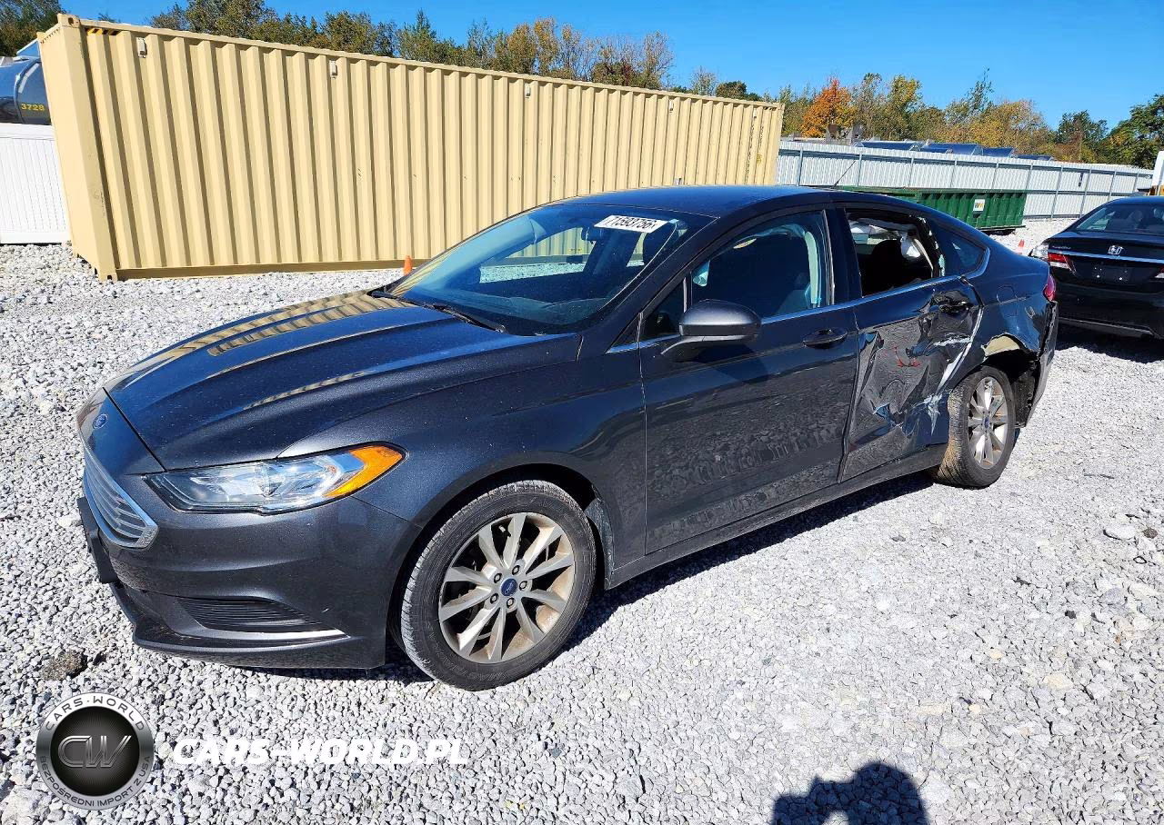 2017 Ford Fusion Se VIN:3FA6P0HD9HR273176 - 1