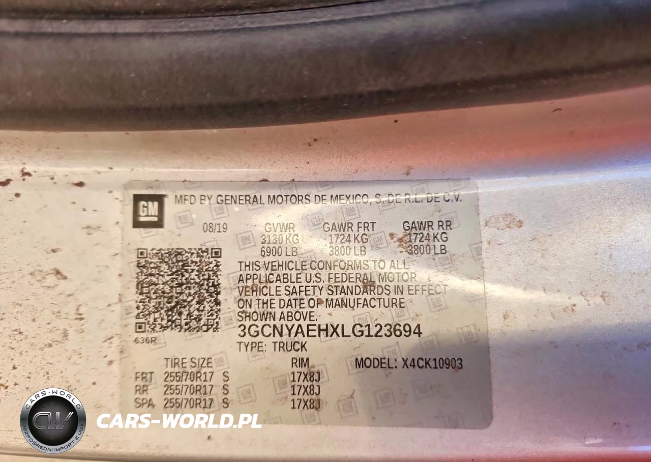 2020 Chevrolet Silverado K1500 VIN:3GCNYAEHXLG123694 - 12