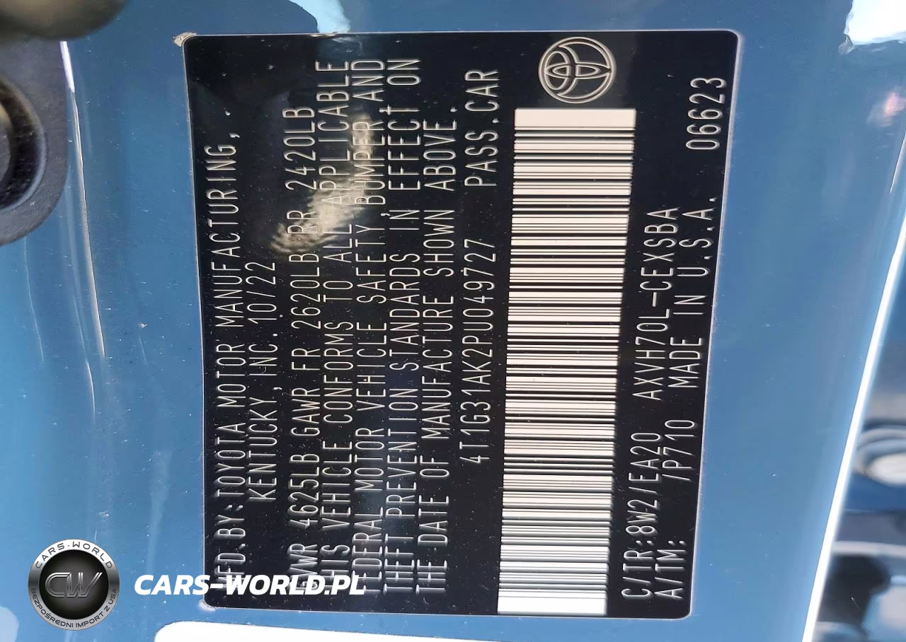 2023 Toyota Camry Hybrid Se VIN:4T1G31AK2PU049727 - 13