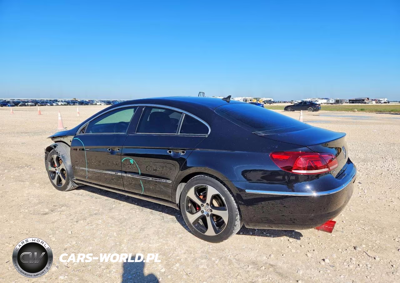 2013 Volkswagen Cc Luxury VIN:WVWRN7AN3DE522285 - 2