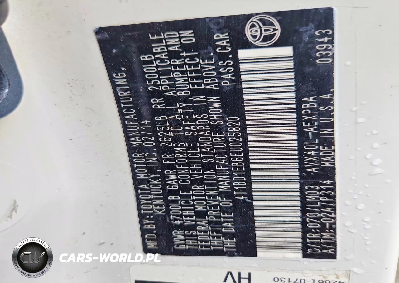 2014 Toyota Avalon Hybrid Limited VIN:4T1BD1EB6EU025820 - 12