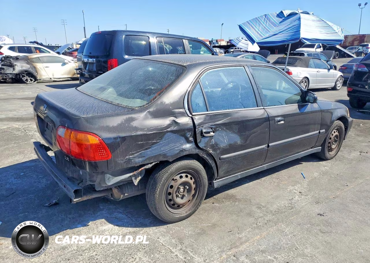 2000 Honda Civic Lx VIN:JHMEJ6677YS008878 - 3
