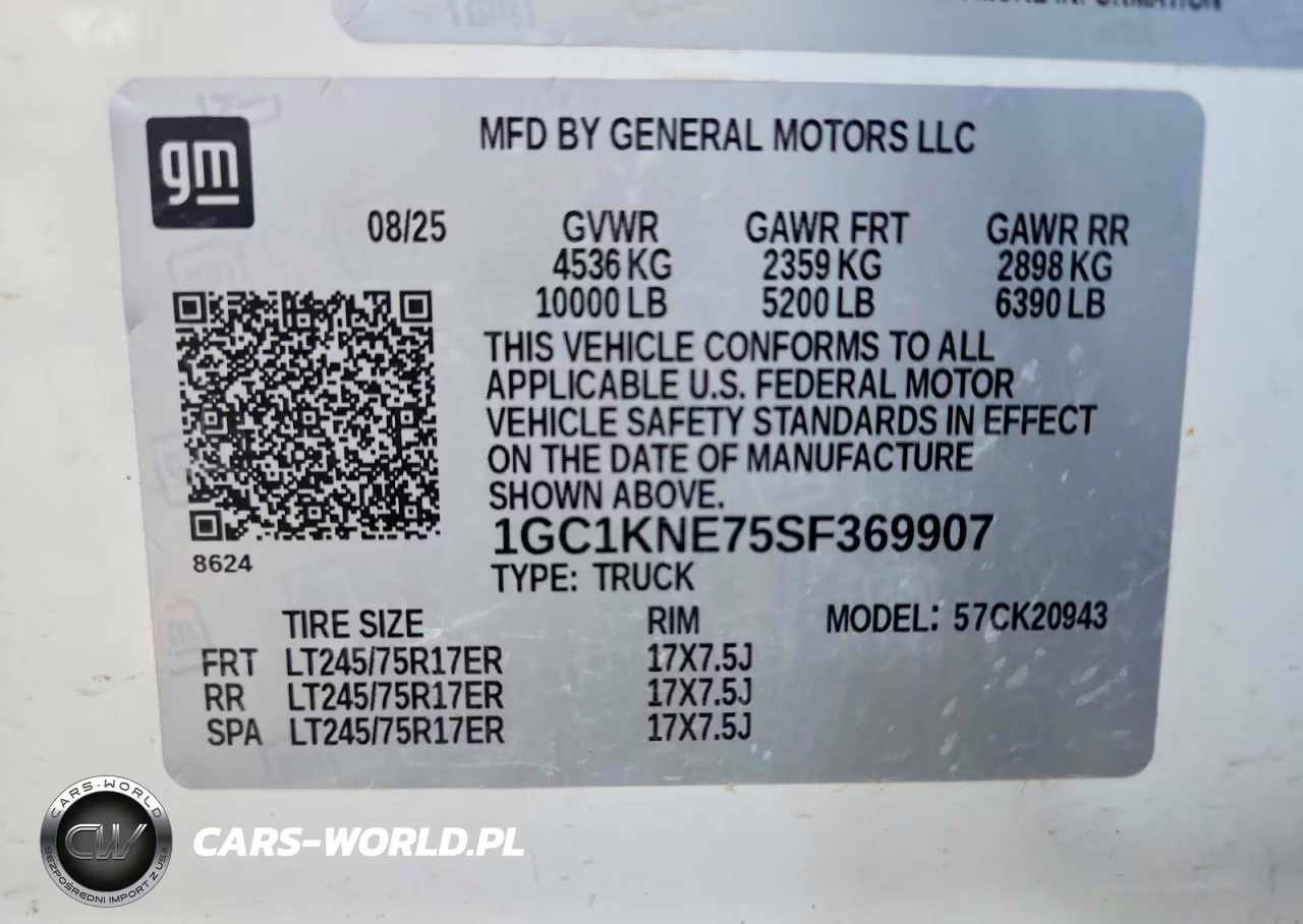 2025 Chevrolet Silverado K2500 Heavy Duty Lt VIN:1GC1KNE75SF369907 - 12