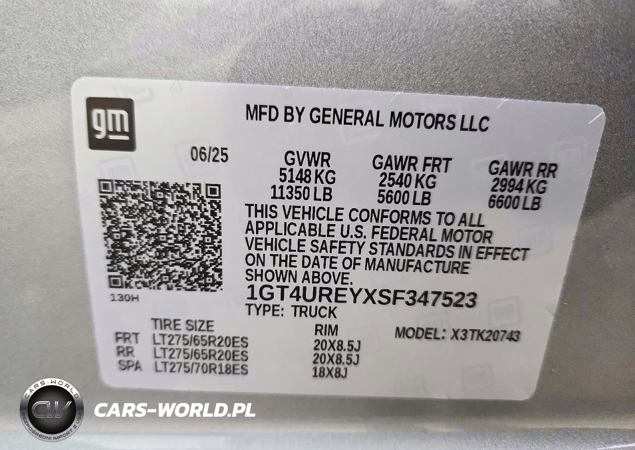 2025 GMC Sierra K2500 Denali VIN:1GT4UREYXSF347523 - 12