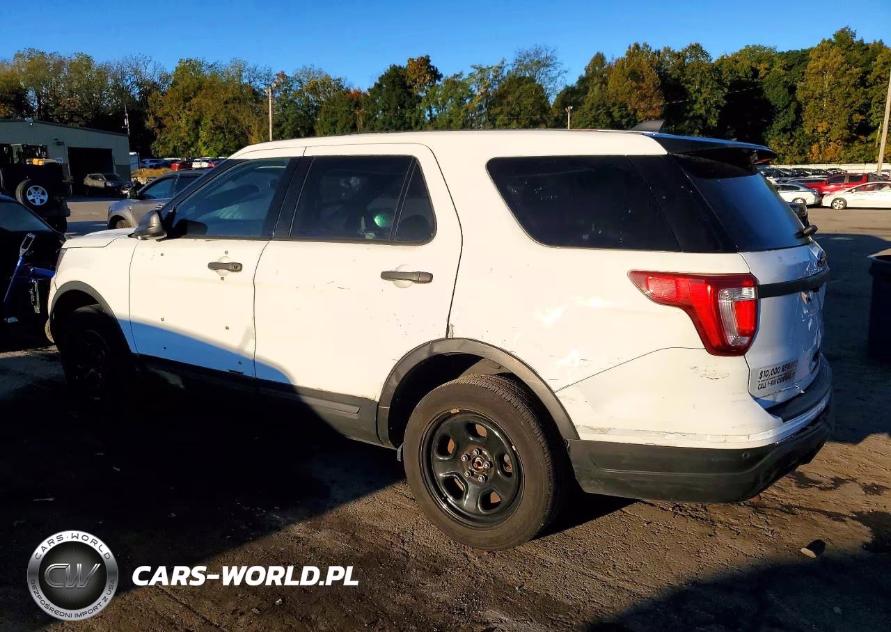 2018 Ford Explorer Police Interceptor VIN:1FM5K8AR1JGC74873 - 2