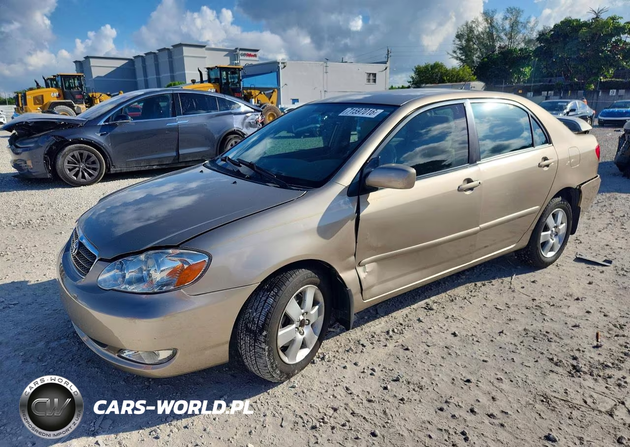 2006 Toyota Corolla Le VIN:1NXBR30E96Z743443 - 1