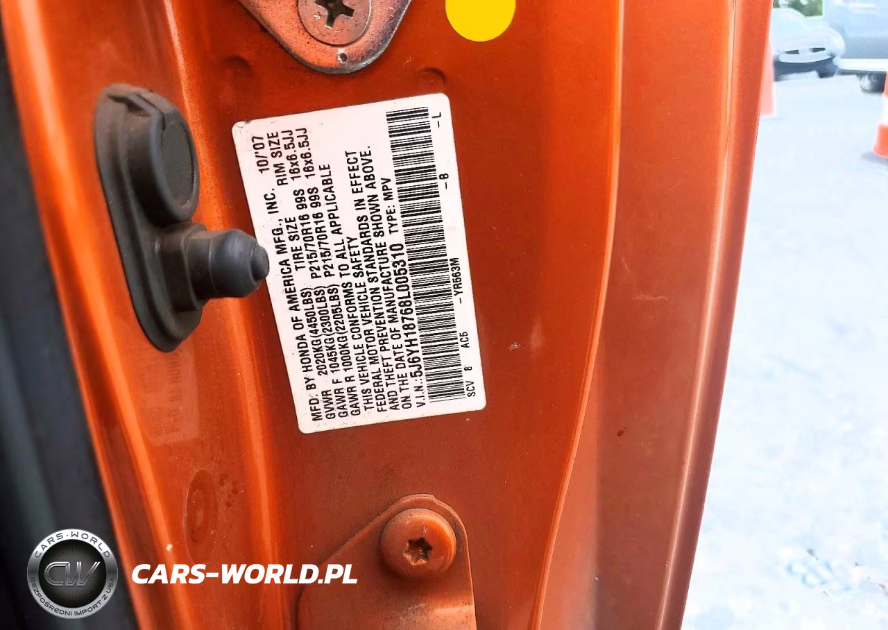 2008 Honda Element Ex VIN:5J6YH18768L005310 - 13