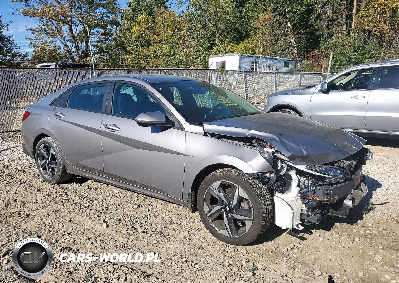 2023 Hyundai Elantra Sel VIN:KMHLS4AG8PU519595 - 4