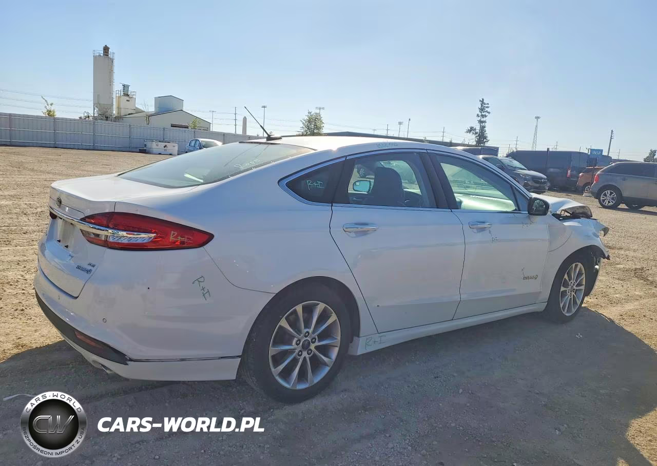 2017 Ford Fusion Se Hybrid VIN:3FA6P0LU6HR158994 - 3
