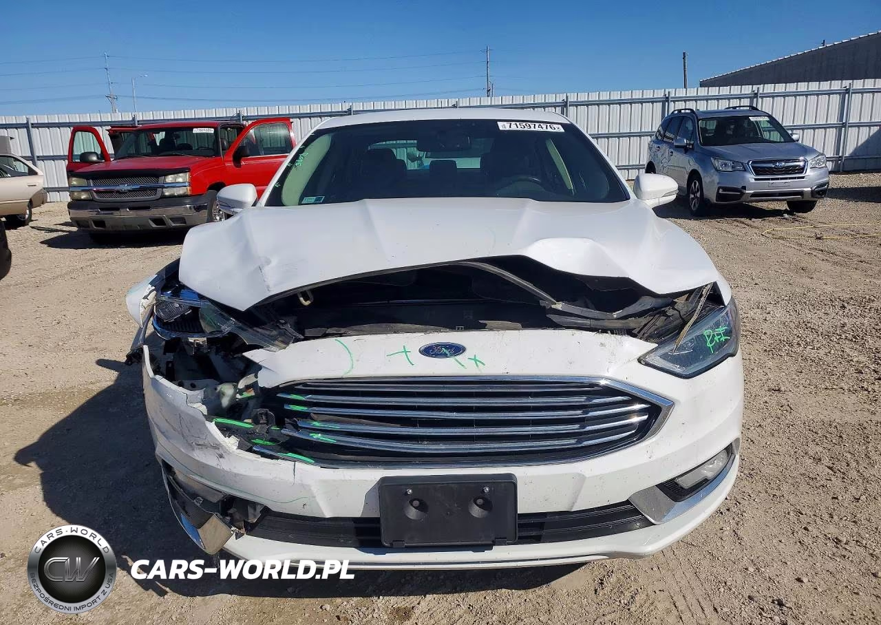 2017 Ford Fusion Se Hybrid VIN:3FA6P0LU6HR158994 - 5
