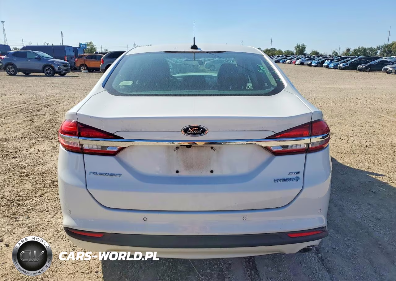 2017 Ford Fusion Se Hybrid VIN:3FA6P0LU6HR158994 - 6