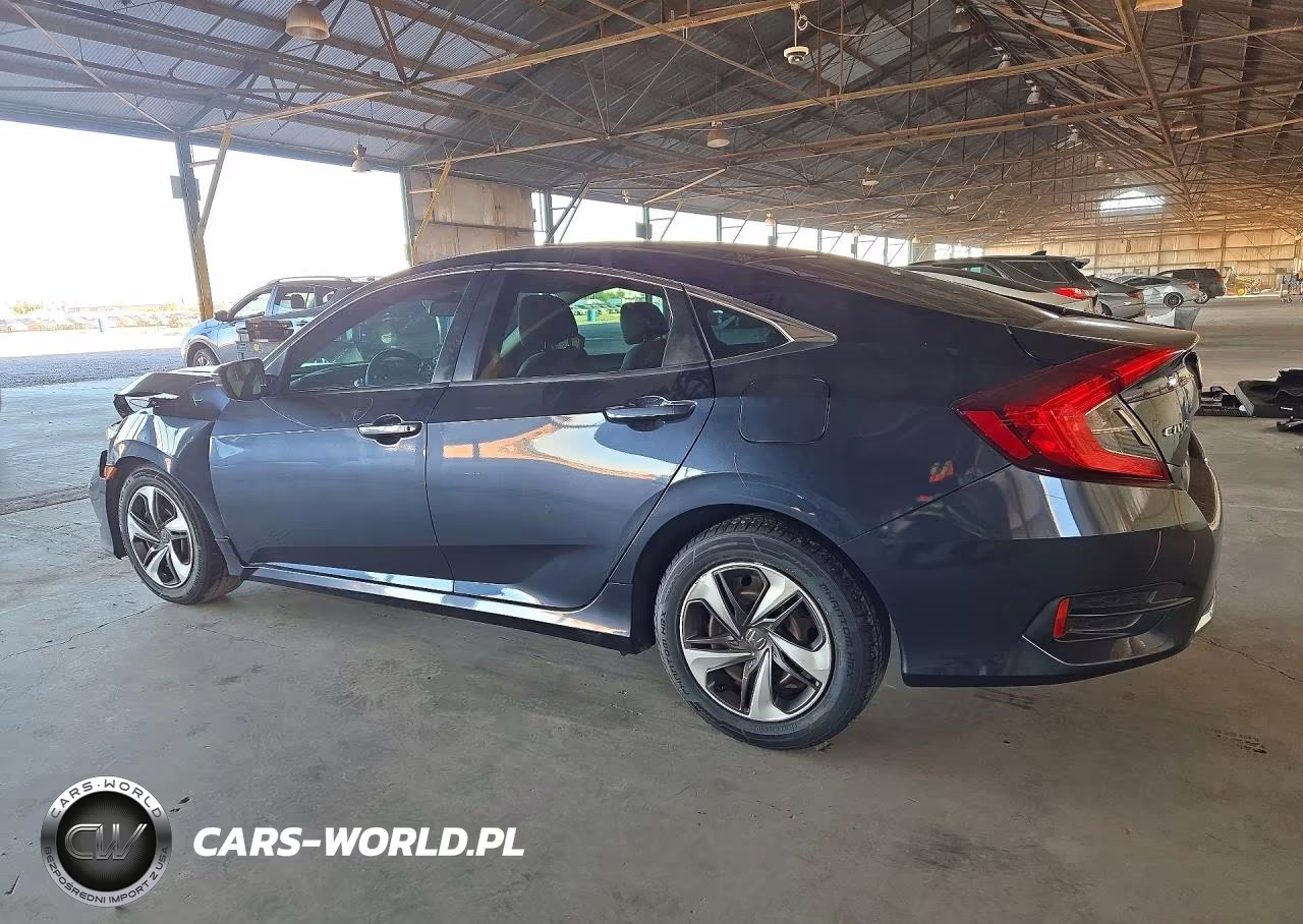 2020 Honda Civic Lx VIN:19XFC2F61LE001761 - 2
