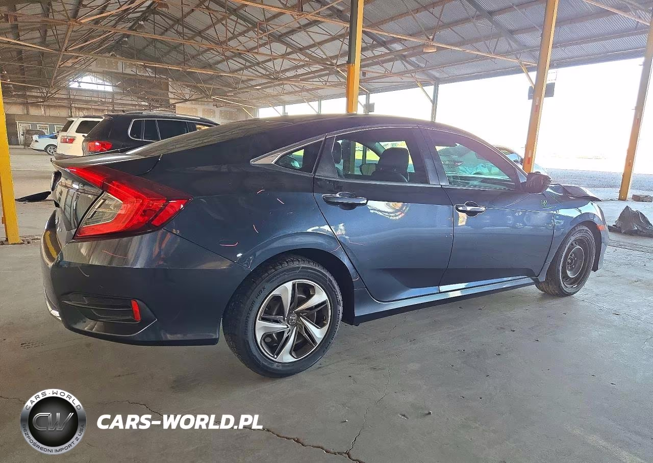 2020 Honda Civic Lx VIN:19XFC2F61LE001761 - 3