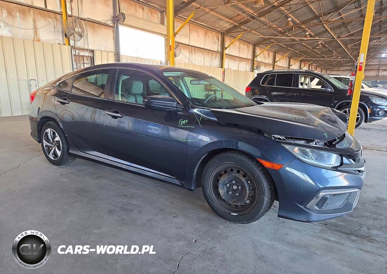 2020 Honda Civic Lx VIN:19XFC2F61LE001761 - 4