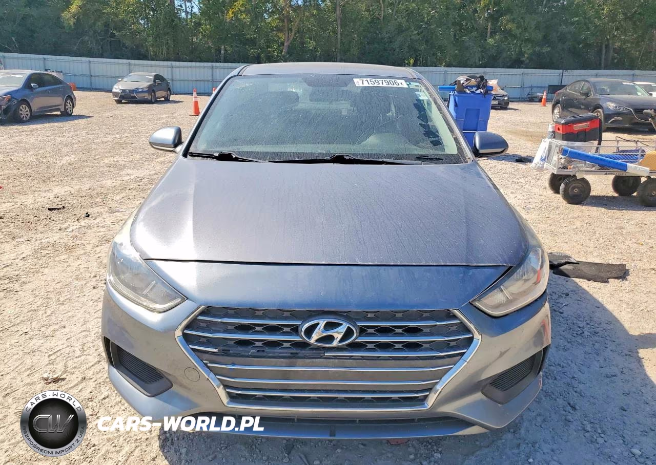 2019 Hyundai Accent Se VIN:3KPC24A3XKE065262 - 5