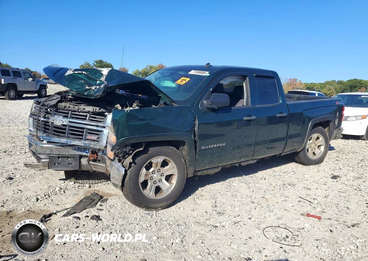 2014 Chevrolet Silverado K1500 Lt VIN:1GCVKREH5EZ323529 - 1