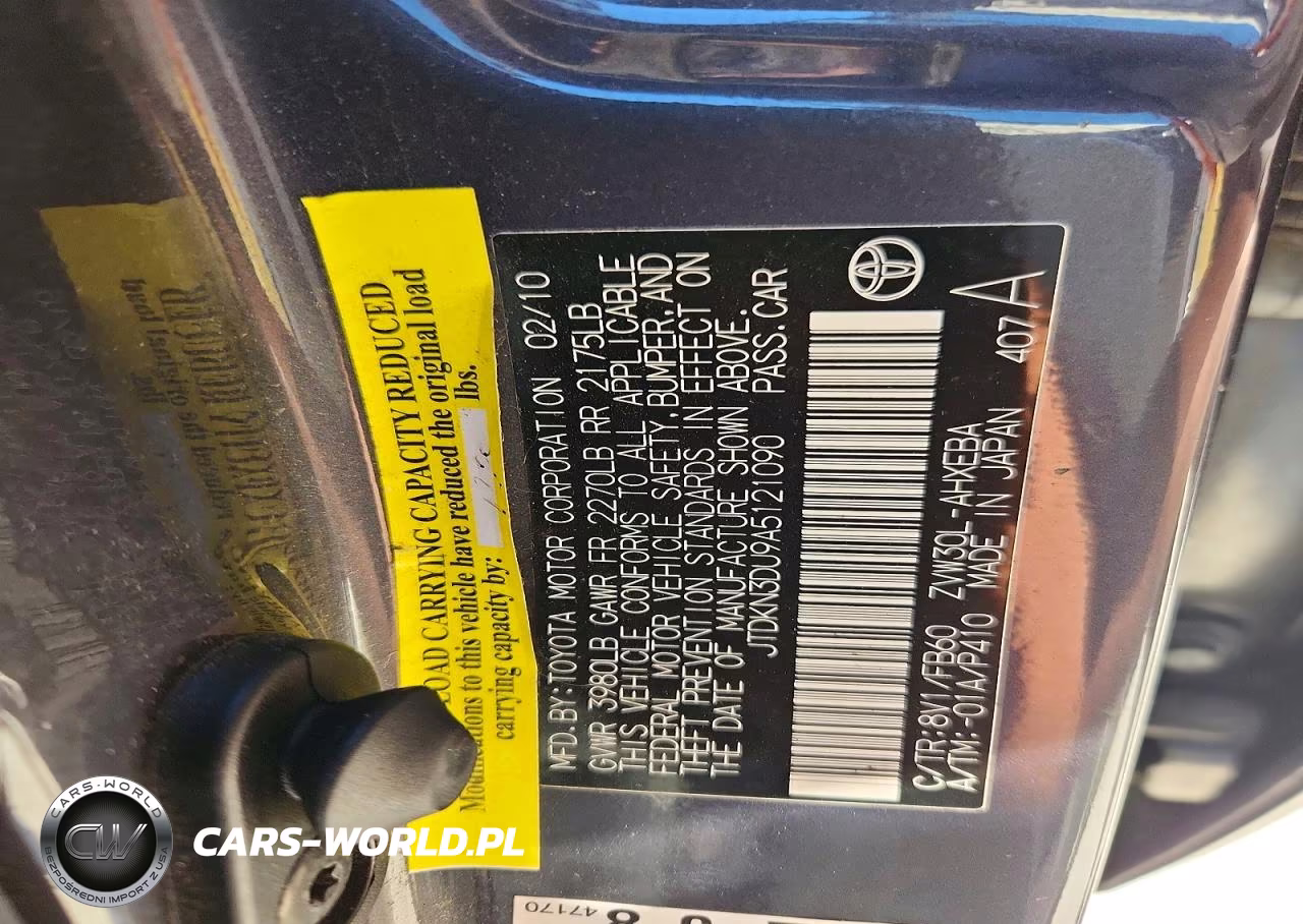2010 Toyota Prius Ii VIN:JTDKN3DU9A5121090 - 13