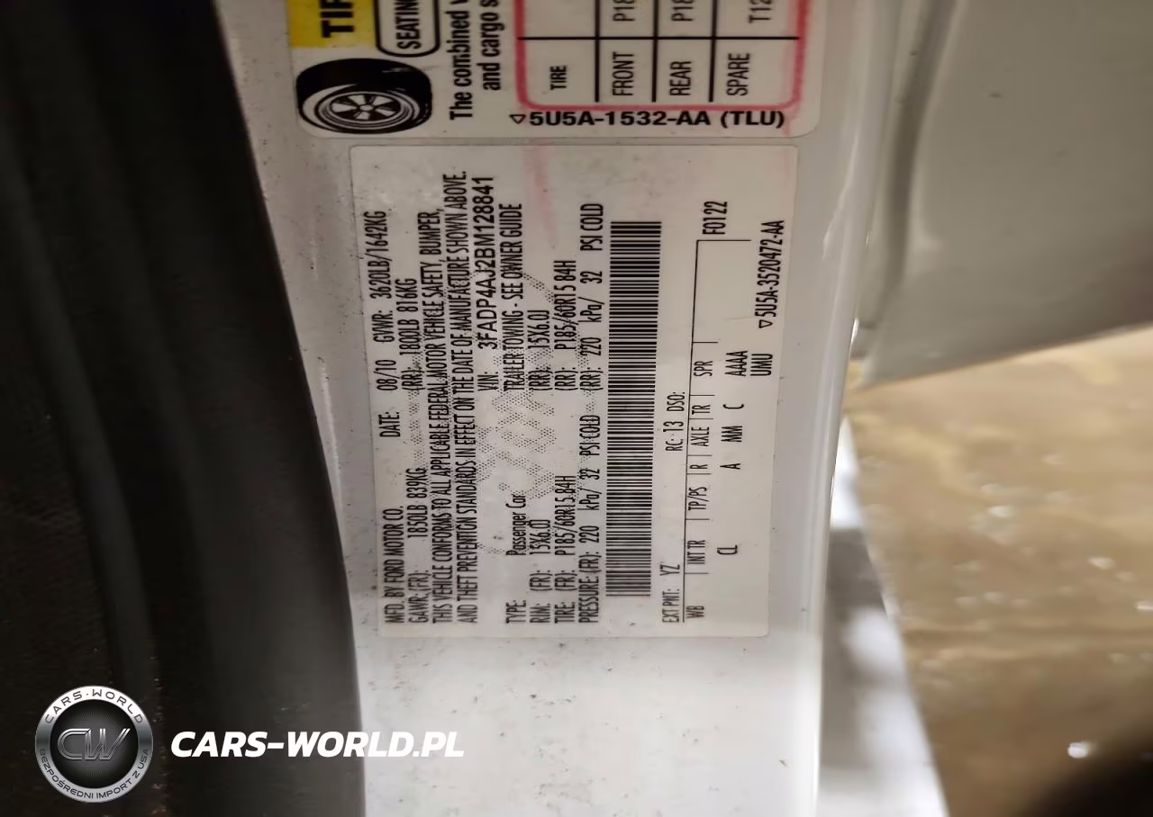 2011 Ford Fiesta S VIN:3FADP4AJ2BM128841 - 13