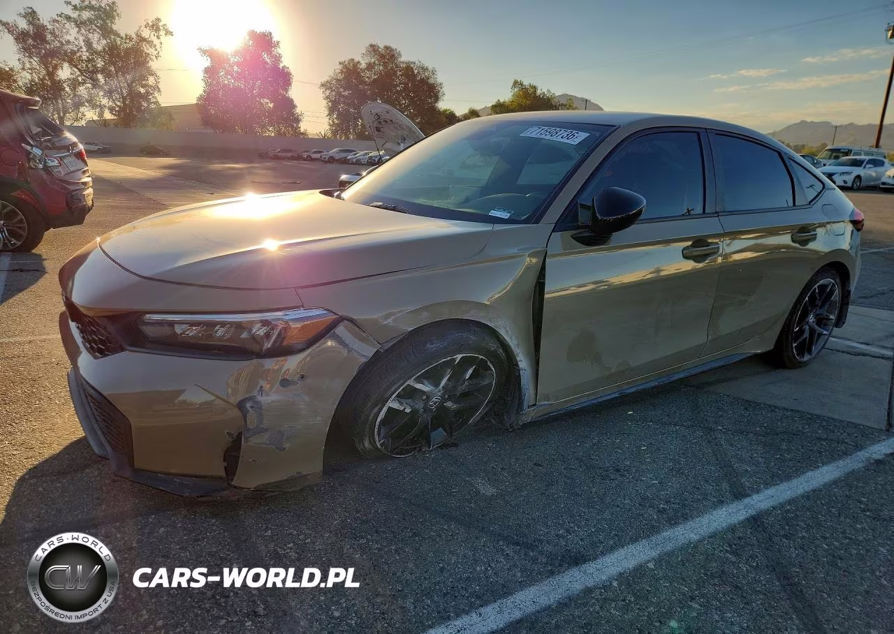 2025 Honda Civic Sport VIN:19XFL2H83SE014315 - 1
