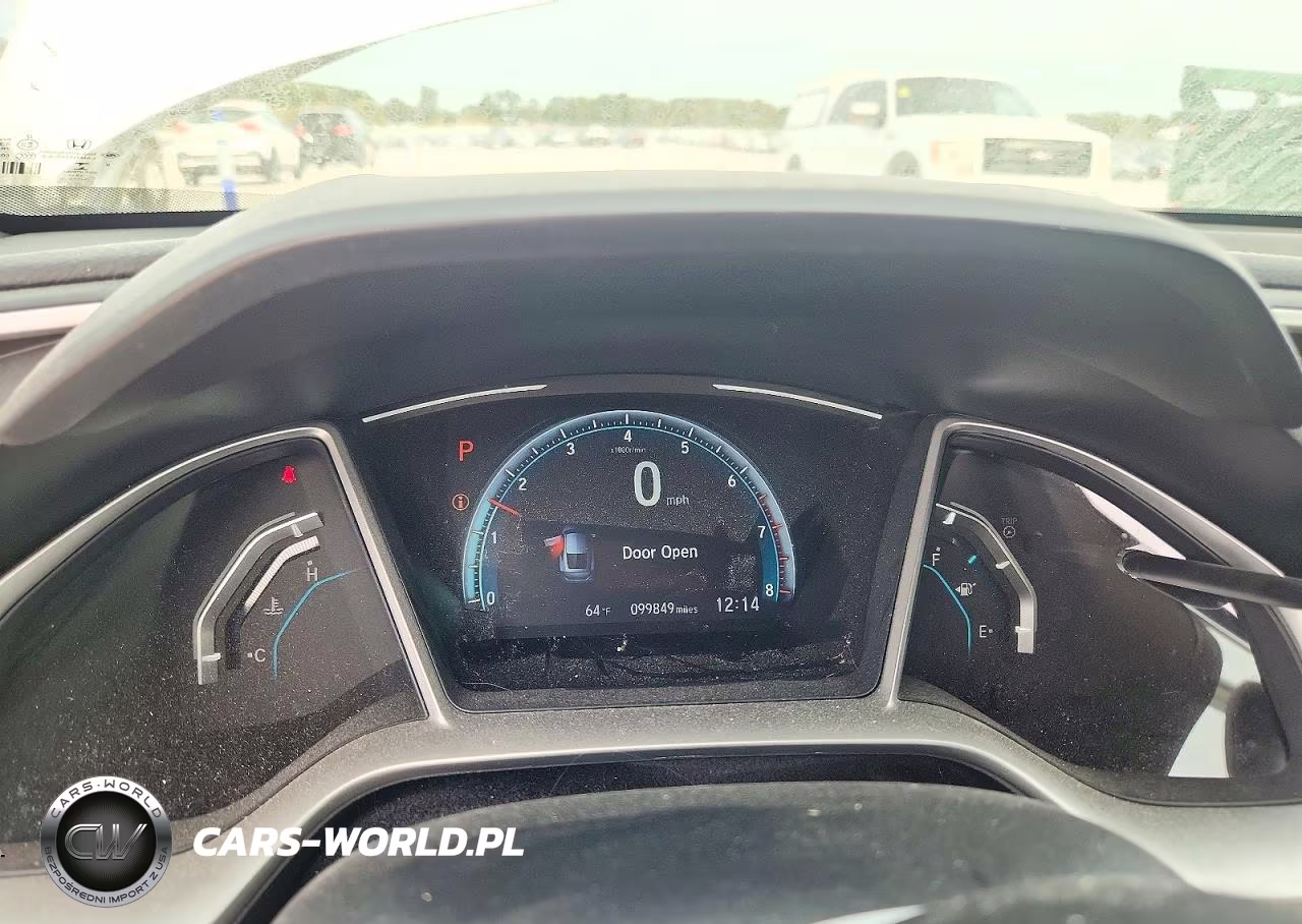 2020 Honda Civic Ex VIN:2HGFC3B32LH350337 - 9