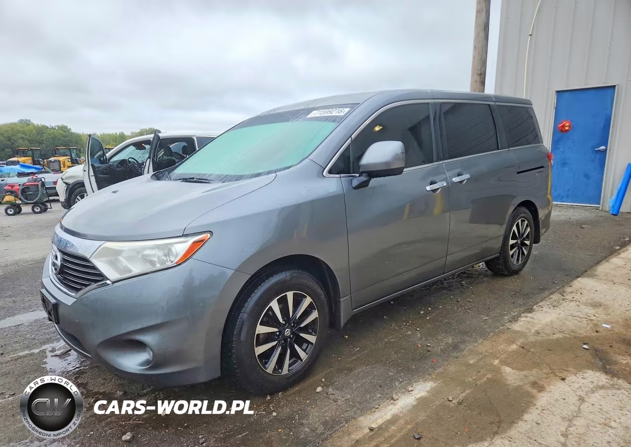 2015 Nissan Quest 3.5 Sv VIN:JN8AE2KP8F9130936 - 1