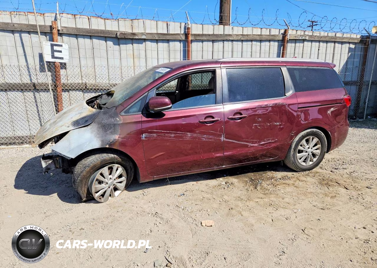 2016 Kia Sedona Lx VIN:KNDMB5C17G6204024 - 1