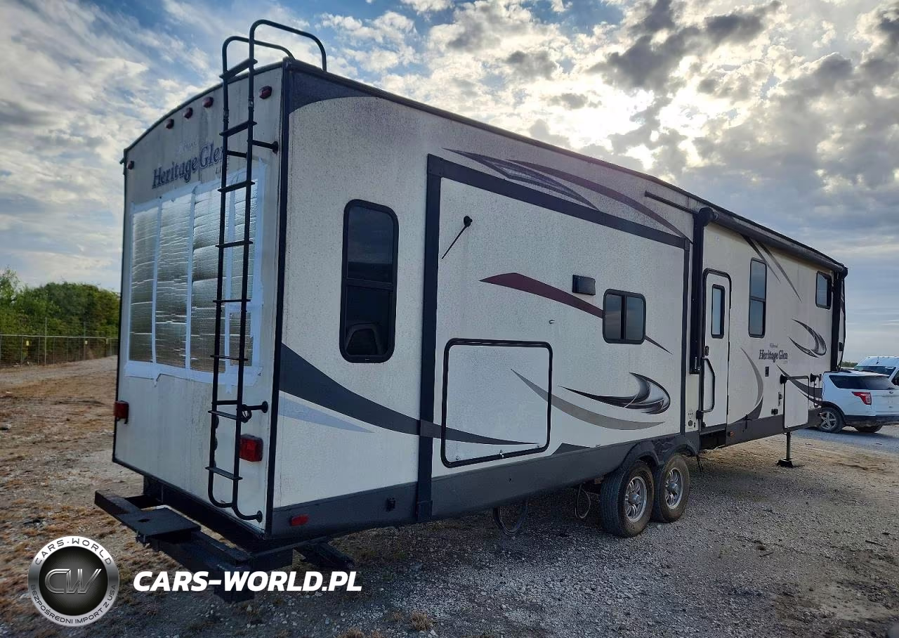 2017 Forest River Heritage Glen Camper VIN:4X4FWBN21HV700004 - 4