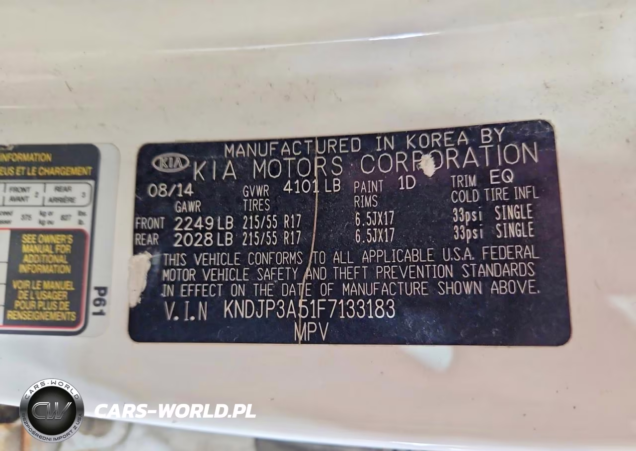 2015 Kia Soul + VIN:KNDJP3A51F7133183 - 13
