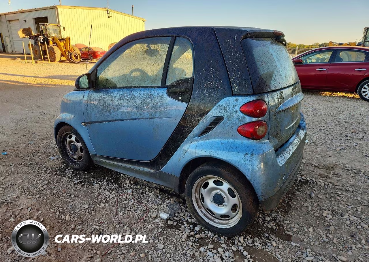 2013 Smart Fortwo Pure VIN:WMEEJ3BAXDK631599 - 2