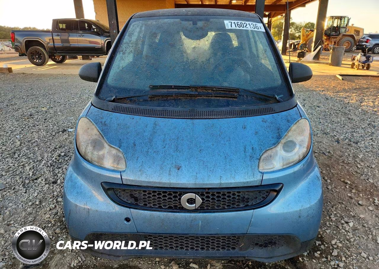2013 Smart Fortwo Pure VIN:WMEEJ3BAXDK631599 - 5