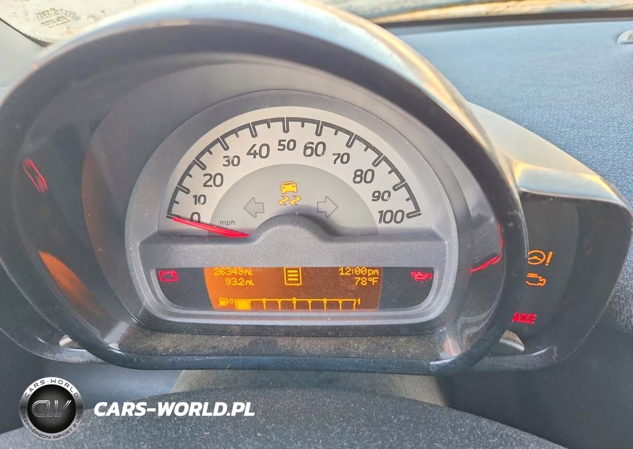 2013 Smart Fortwo Pure VIN:WMEEJ3BAXDK631599 - 9