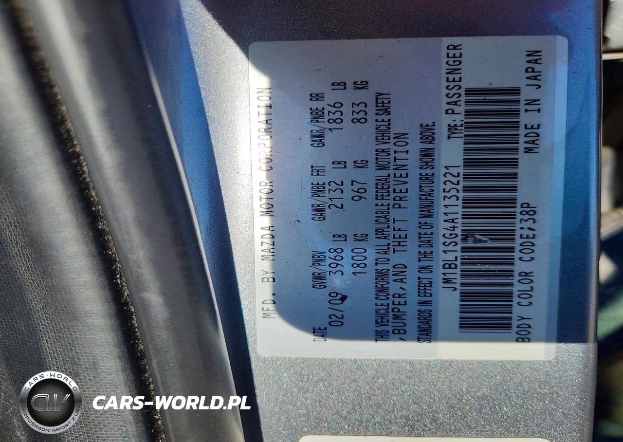 2010 Mazda 3 I VIN:JM1BL1SG4A1135221 - 12