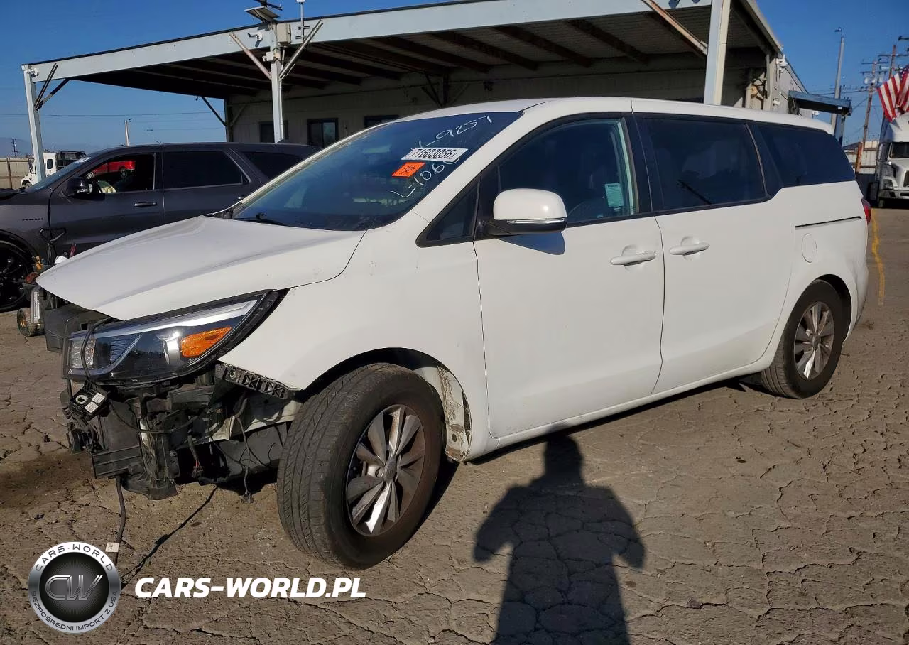 2018 Kia Sedona Lx VIN:KNDMB5C17J6399257 - 1