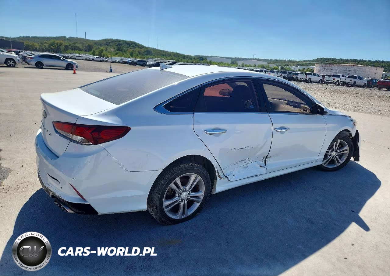 2019 Hyundai Sonata Sel VIN:5NPE34AF6KH750287 - 3