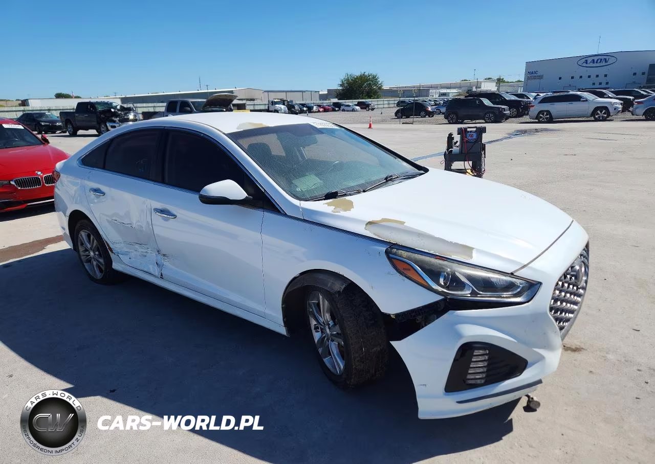2019 Hyundai Sonata Sel VIN:5NPE34AF6KH750287 - 4