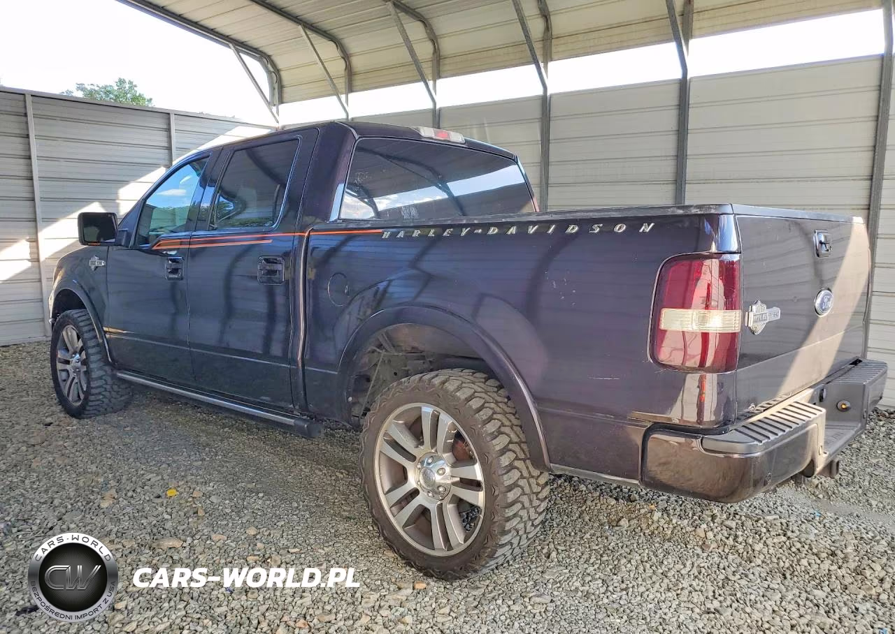 2007 Ford F150 Supercrew Harley Davidson VIN:1FTRW14517FB46531 - 2