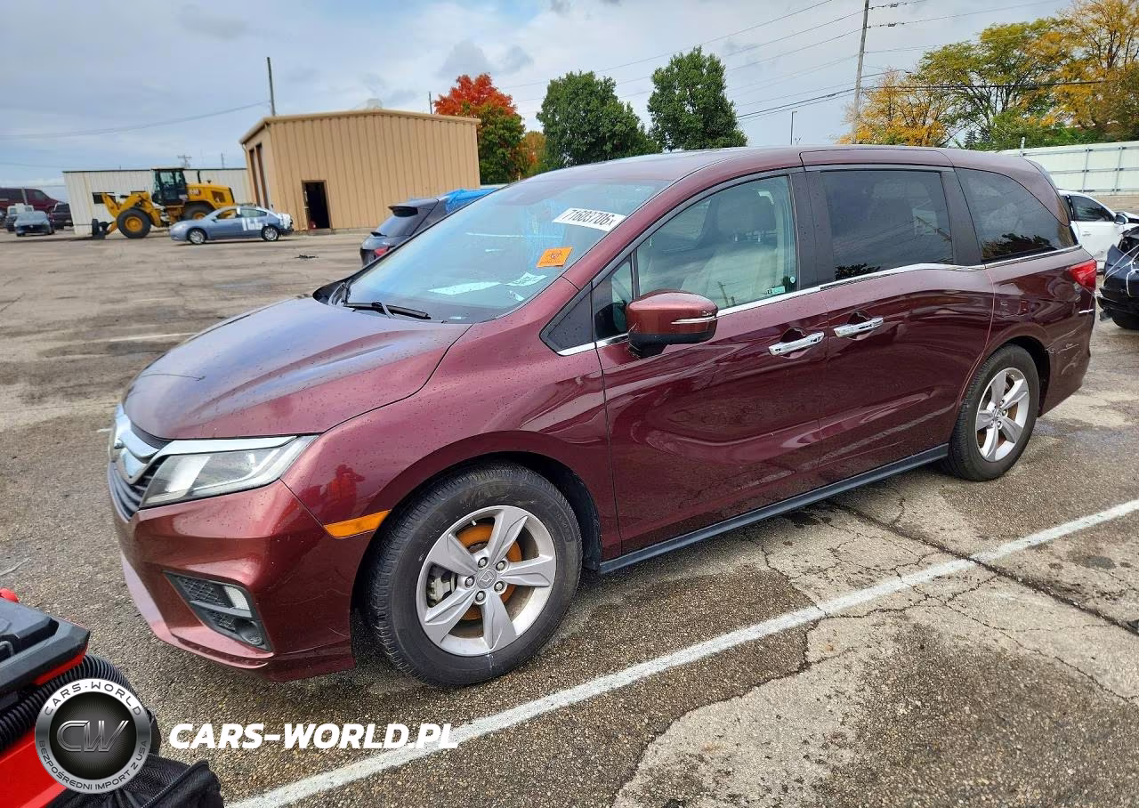 2019 Honda Odyssey Exl VIN:5FNRL6H79KB129717 - 1