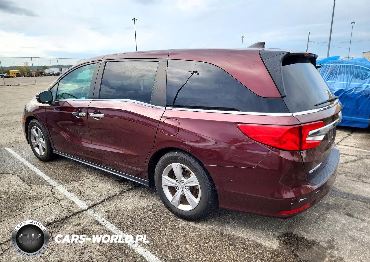2019 Honda Odyssey Exl VIN:5FNRL6H79KB129717 - 2