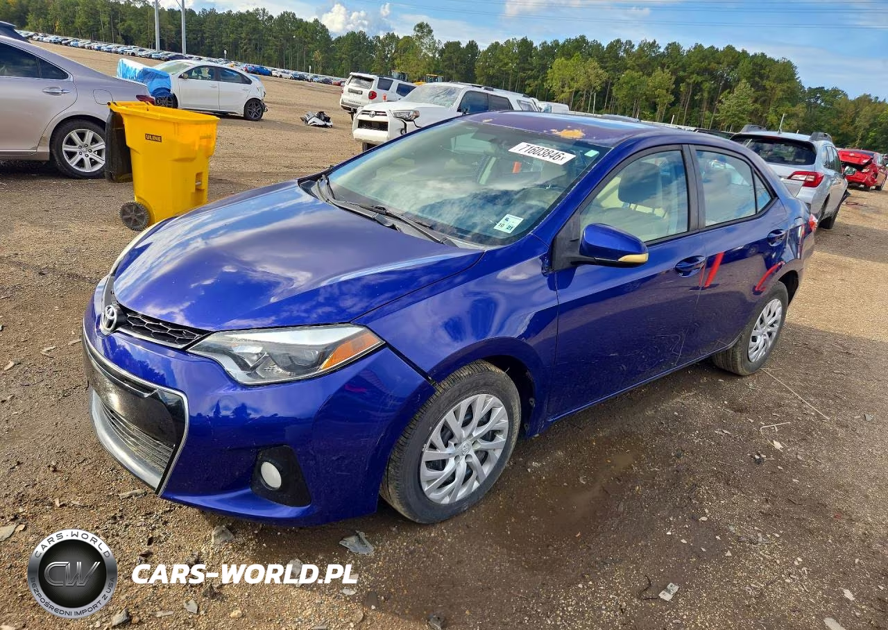 2014 Toyota Corolla S Plus