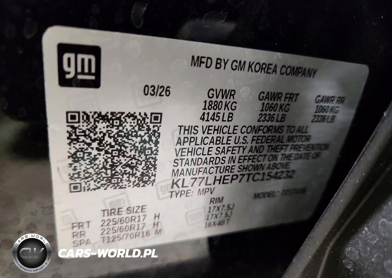 2026 Chevrolet Trax 1Lt VIN:KL77LHEP7TC154232 - 12