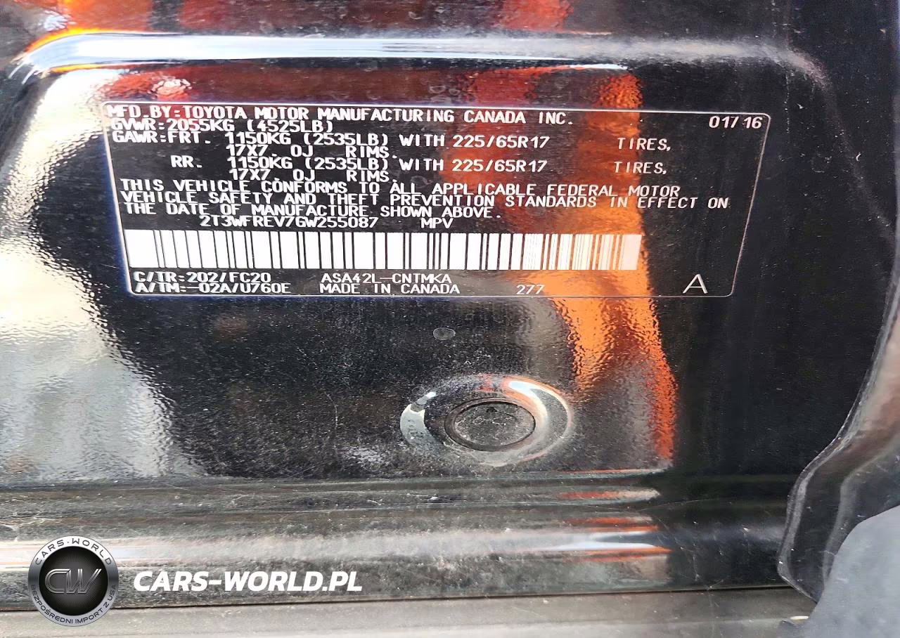 2016 Toyota Rav4 Xle VIN:2T3WFREV7GW255087 - 14