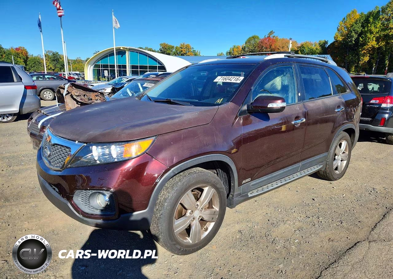 2012 Kia Sorento Ex VIN:5XYKUCA65CG293524 - 1