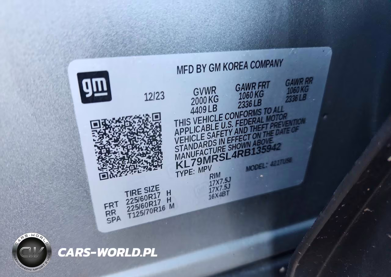 2024 Chevrolet Trailblazer Lt VIN:KL79MRSL4RB135942 - 13
