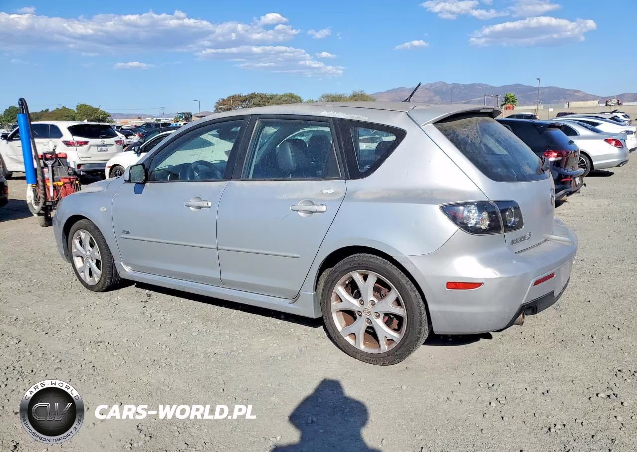 2008 Mazda 3 Hatchback VIN:JM1BK344881827915 - 2