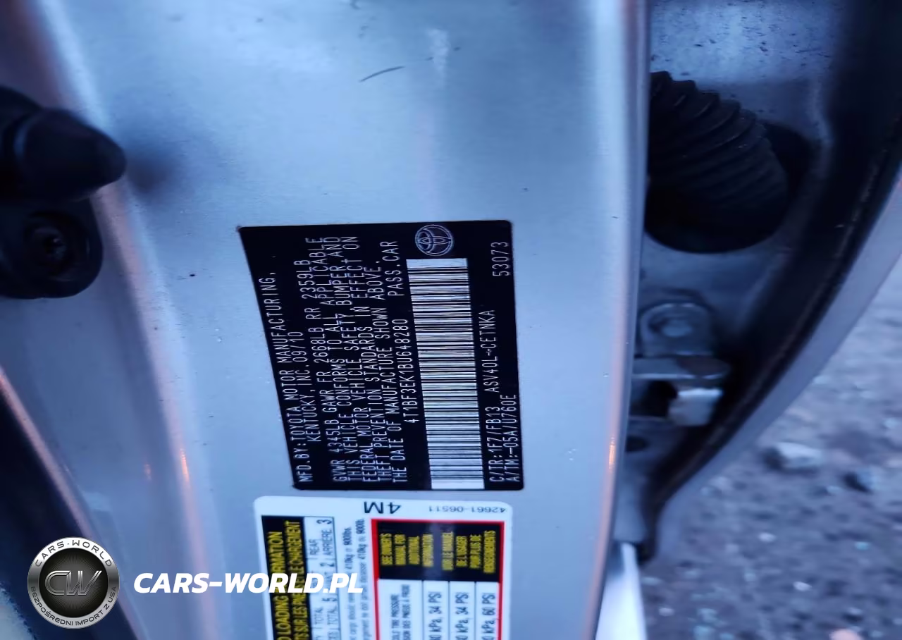 2011 Toyota Camry Base VIN:4T1BF3EK1BU648280 - 12