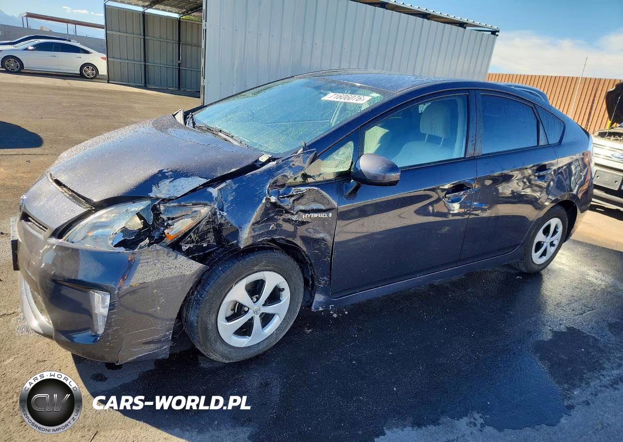 2012 Toyota Prius Three VIN:JTDKN3DU5C1535624 - 1