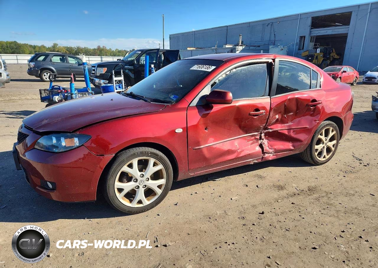 2008 Mazda 3 I VIN:JM1BK32F581175744 - 1